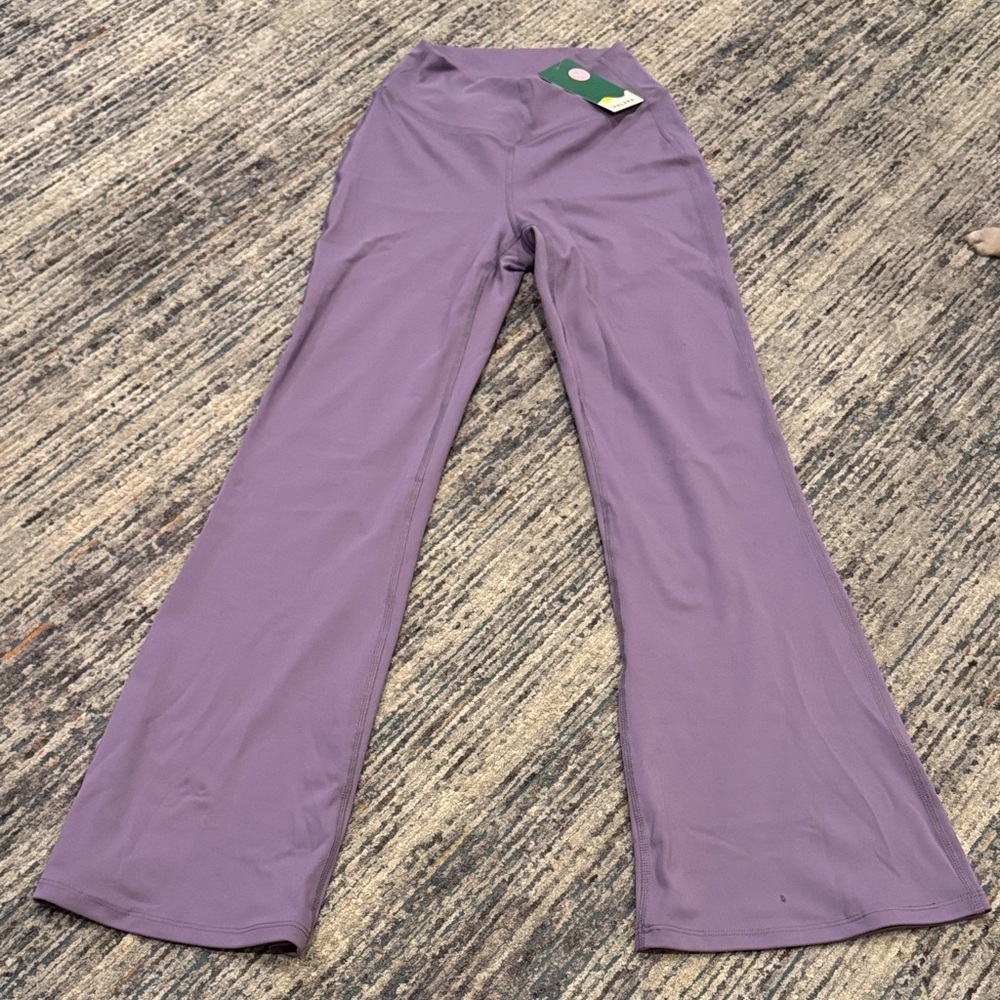 HALARA Purple Flared Leggings